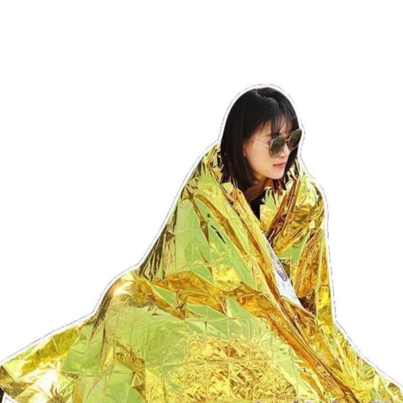 130×210cm Gold Mylar Survival  - Survival Blanket Reflective ulasan dan harga