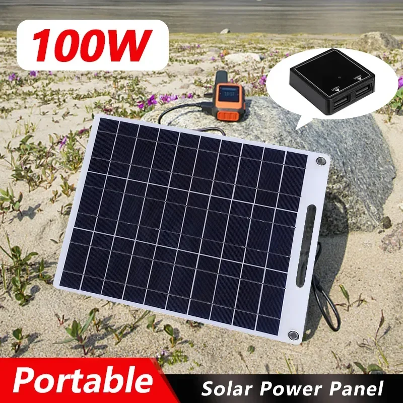 5V Solar Panel Waterproof Port - Solar Emergency Charger ulasan dan harga